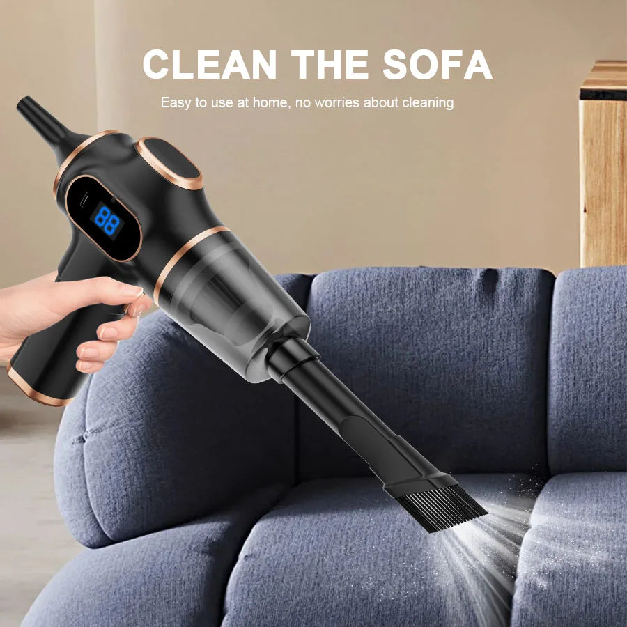 AutoVac Pro — Wireless Handheld Vacuum